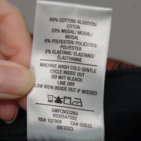 HUDSON Jeans Harlow Ultra High-Rise Cigarette Jeans Cinnamon Glitter size 27 - Picture 16 of 16